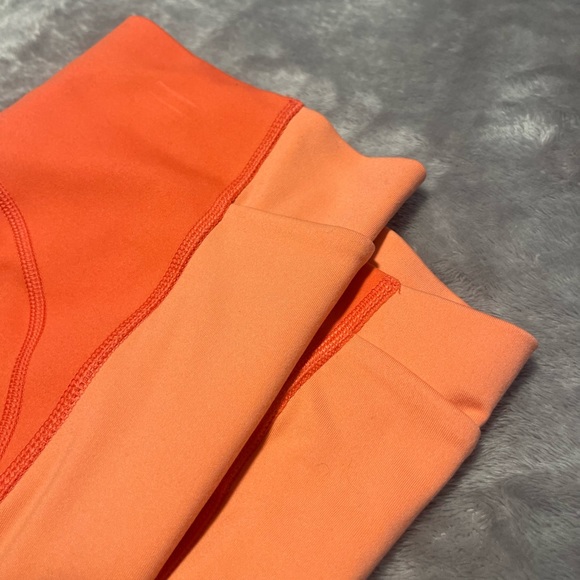 Salmon colored XL leggings. - Picture 2 of 6